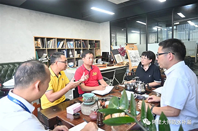 真誠交流，攜手并進！廣涂協(xié)秘書長一行到訪阿里大師集團，并與集團領(lǐng)導展開友好交流學習